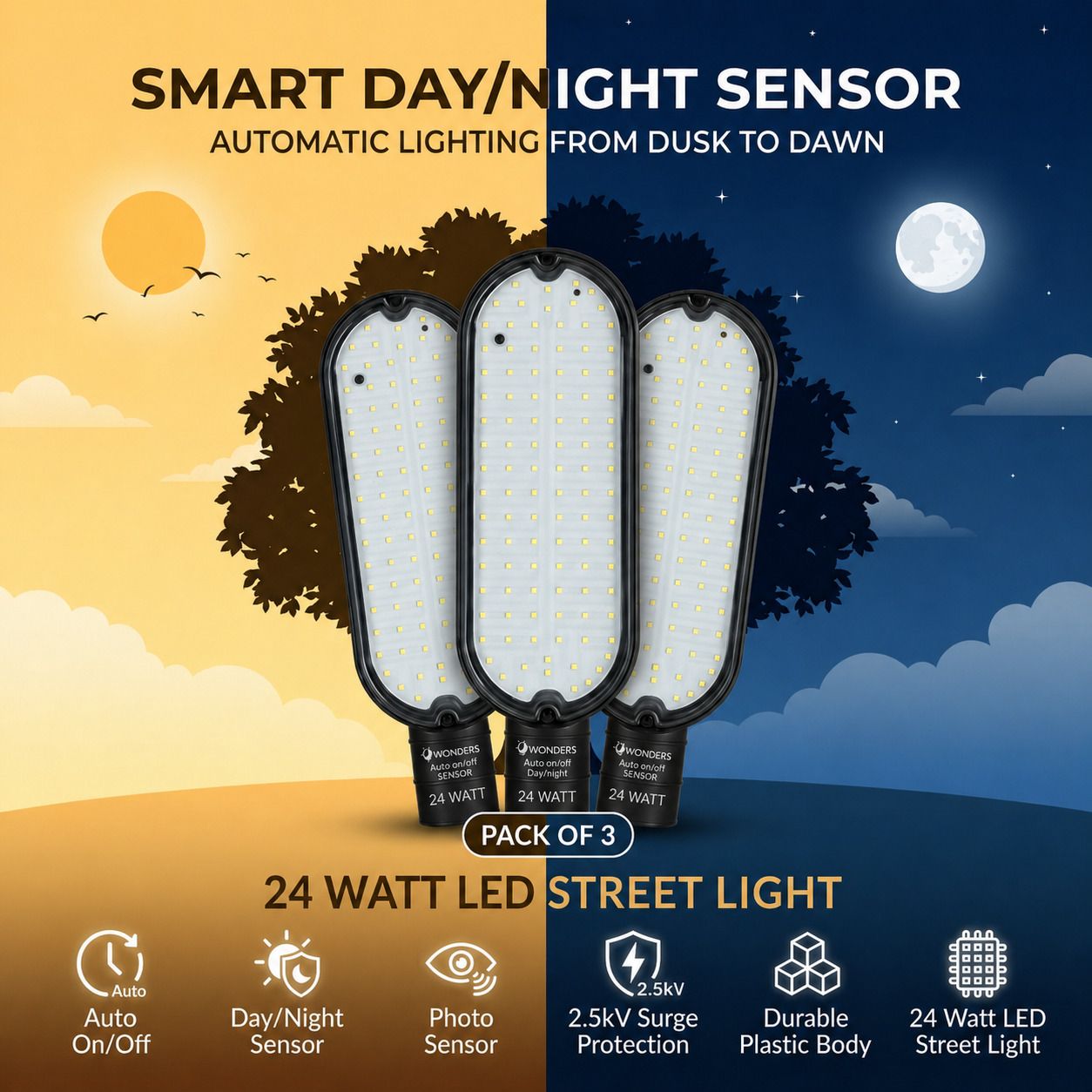 wonders 24 W Basic Standard 2 Pin LED Bulb-picture-41