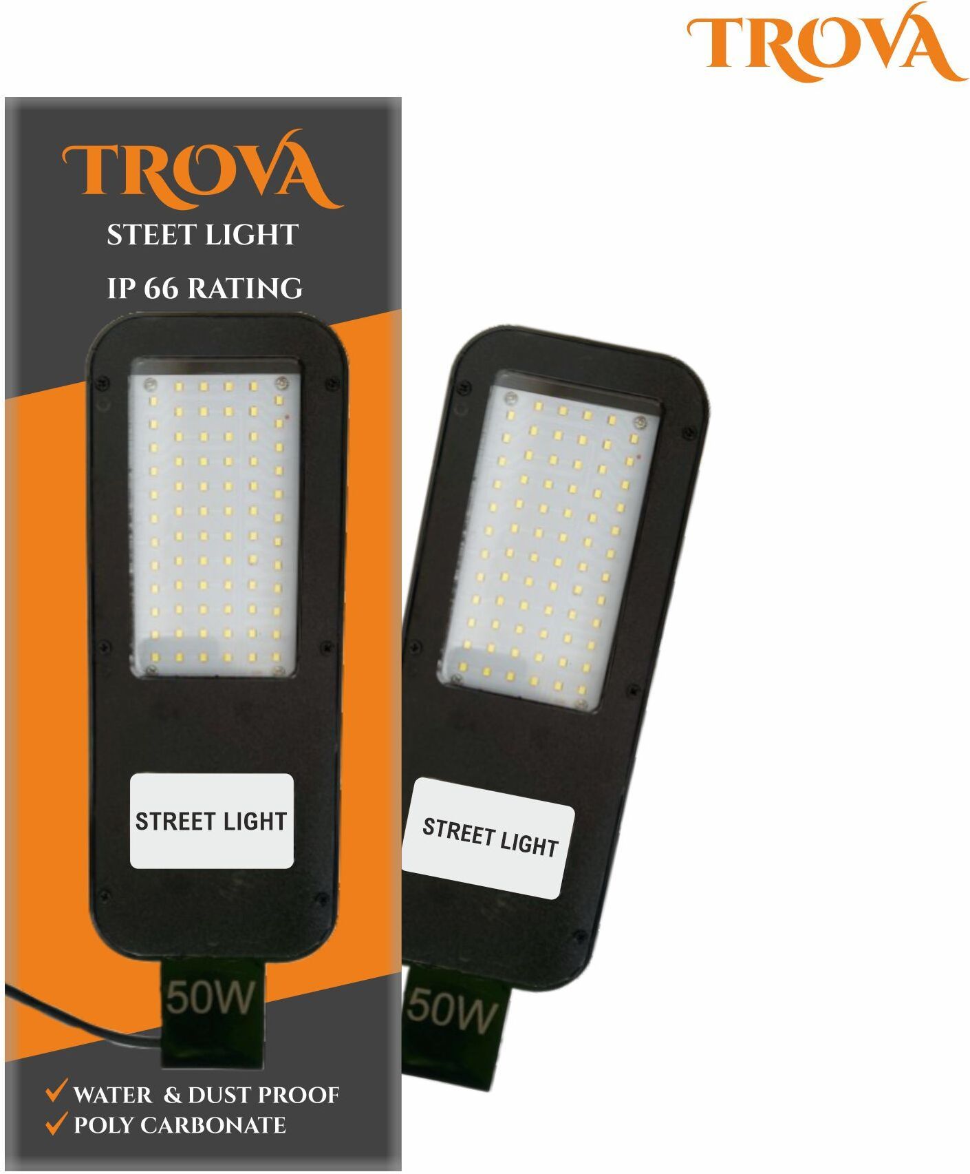 50W LED Street Light Public parks & community spaces (Pack of 1) Street Light Outdoor Lamp-image-15