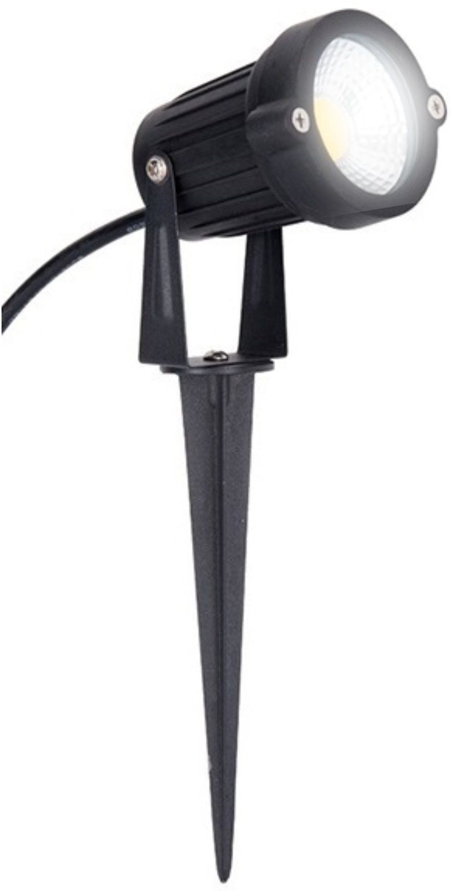 hybrix LED Spot Light, Spike Light, Focus Light for Home Garden, (5 Watt), Bridge Lux Optical COB LED, Cool White Light, Elegant Fiber Body, IP67 Waterproof for Indoor/Outdoor Use (Single Unit) Post Light Outdoor Lamp-picture-22