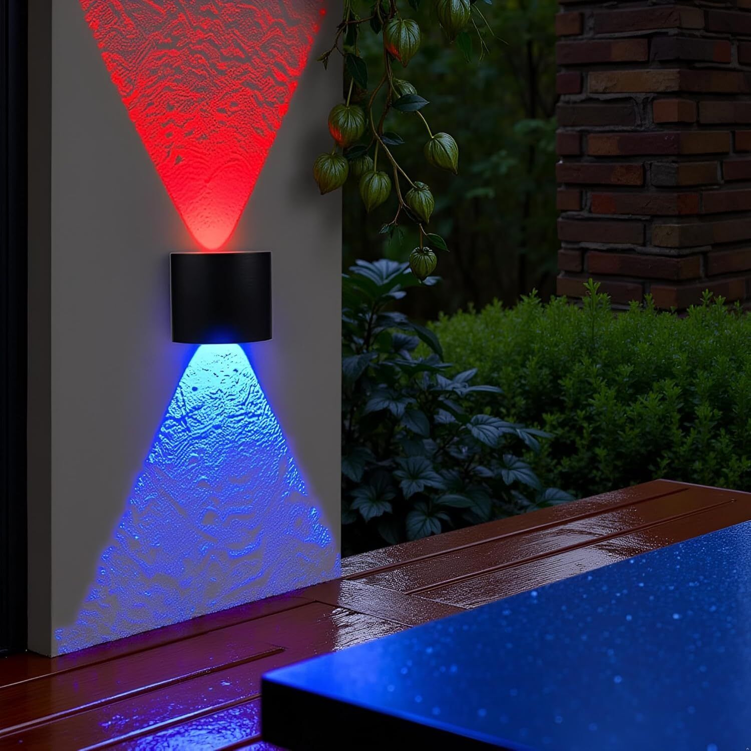 LED Outdoor Waterproof IP65 Exterior interior Wall Step Up Down Light Fixture Lamp Post Light Outdoor Lamp-image-26