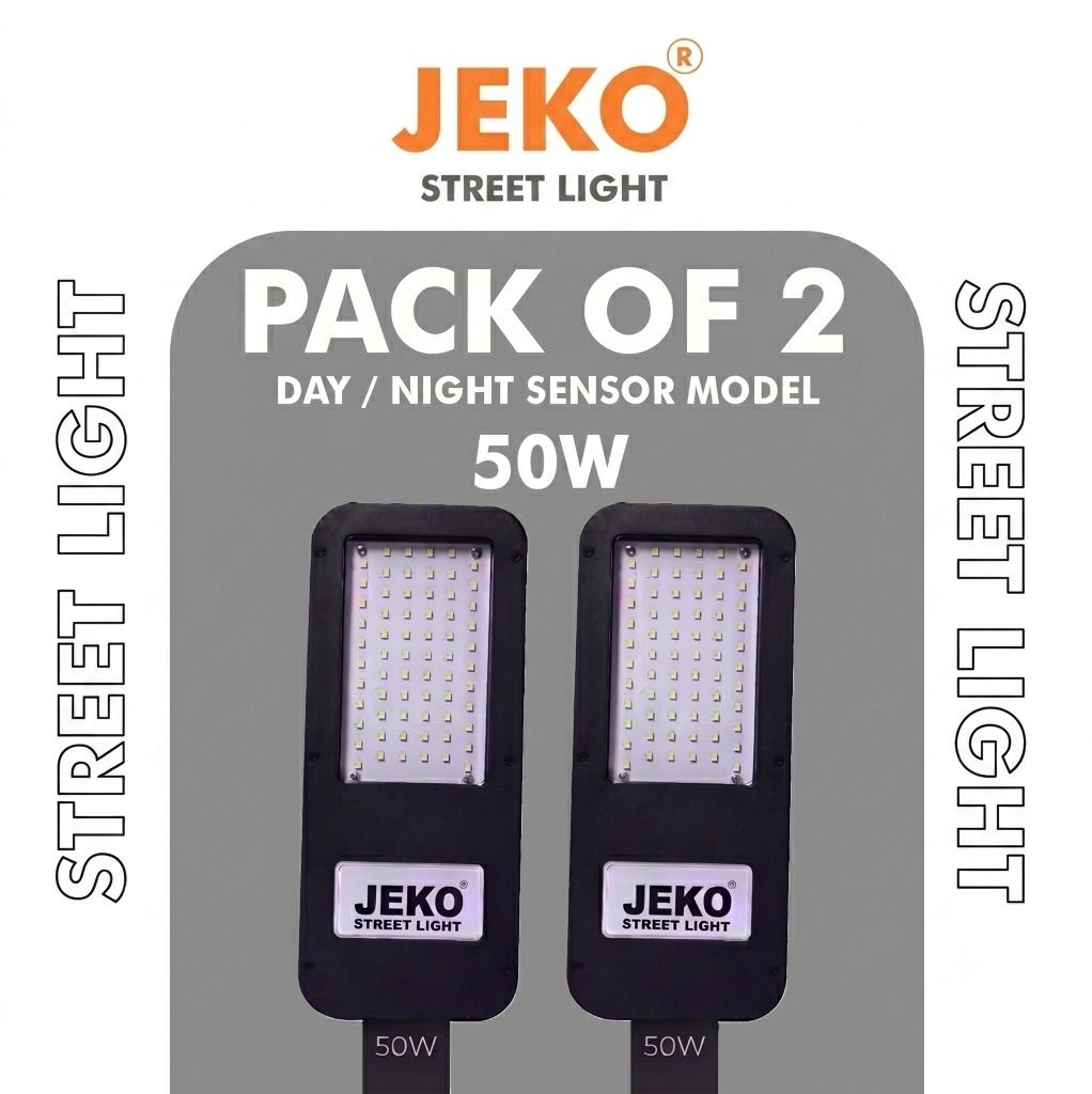 50W LED Non Sensor Street Light | High Power Waterproof IP65 LED Security Light | Bright LED Aluminium Light Street Light Outdoor Lamp-image-35