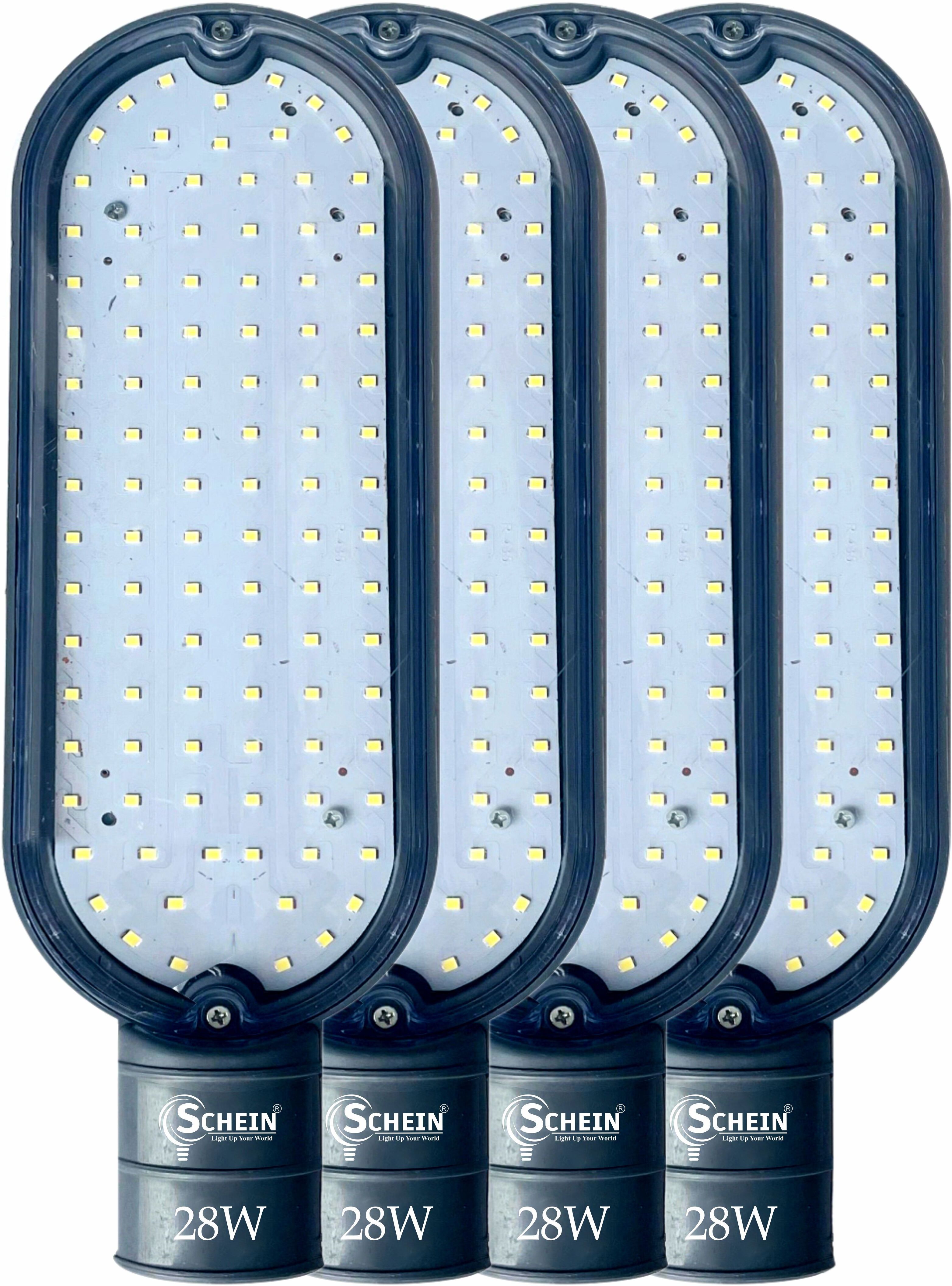 schein 28 Watt Led Street Light-Post Light Led-Flood Light-Outdoor Lights Waterproof- Street Light Outdoor Lamp PACK OF 4 (White, Grey) Post Light Outdoor Lamp-picture-47