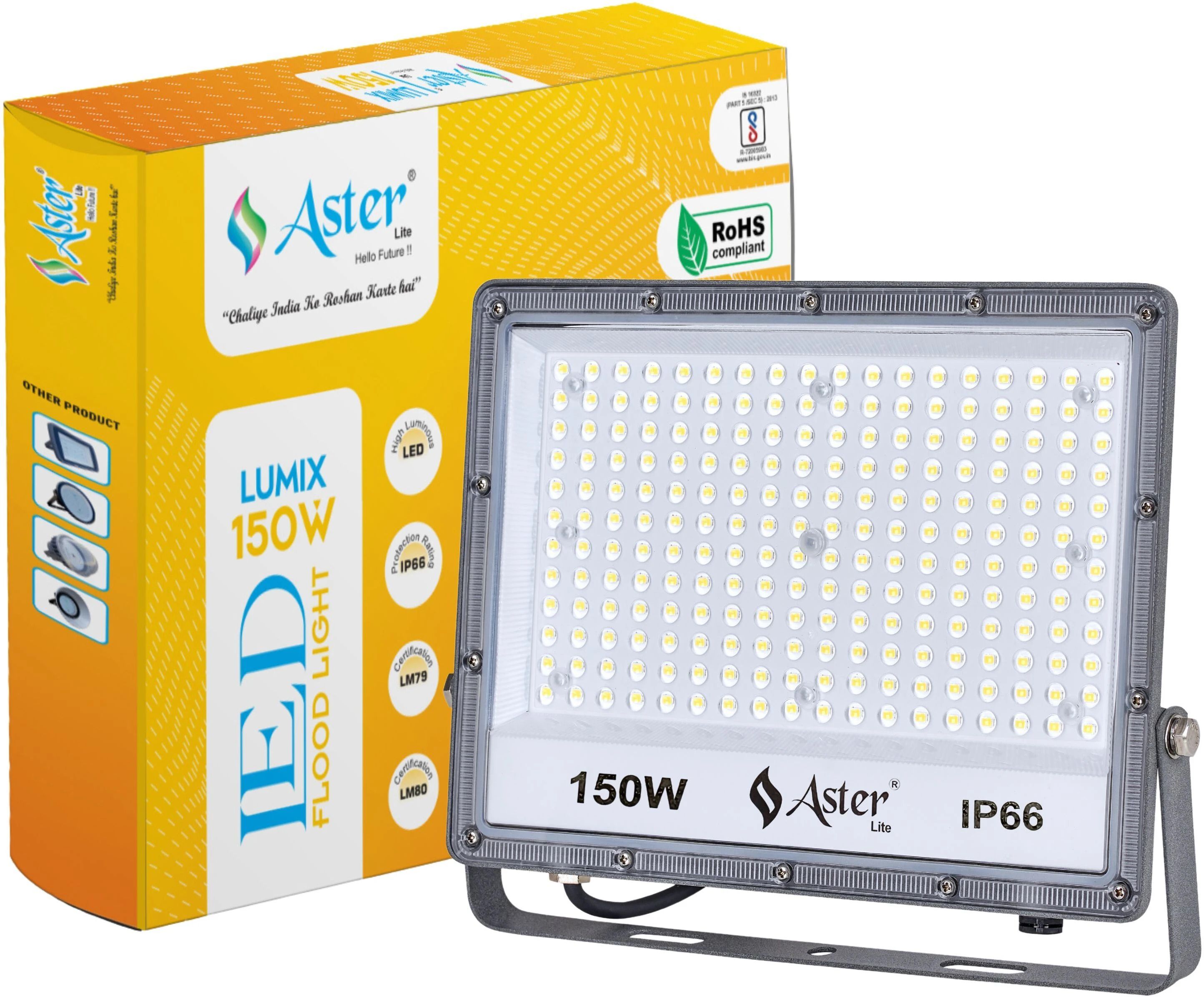 Lumix 150W LED Flood Light IP66 Waterproof 6500K Cool White Flood Light Outdoor Lamp