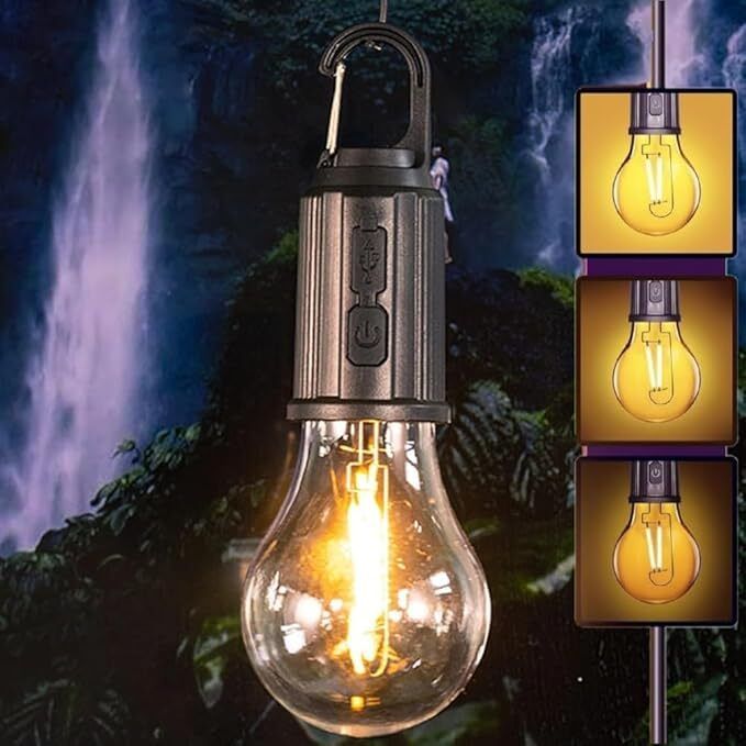 Rechargeable Camping Lights Waterproof LED Bulb LED Lantern