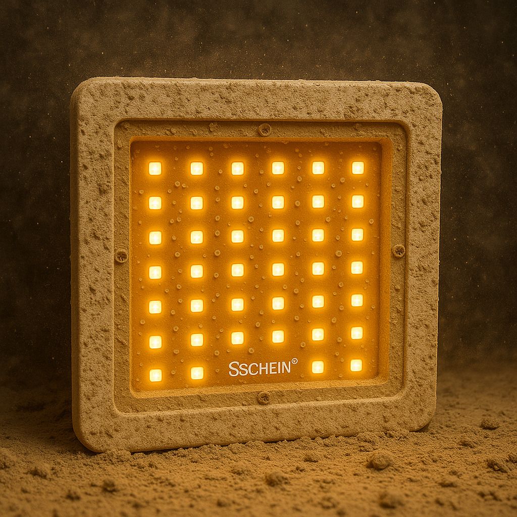 30W LED Flood Light (Amber Orange) – BIS Approved (R-97001945), ISO Certified | Anti-Mosquito Outdoor Lighting | Waterproof & Energy Efficient | PACK OF 1 Flood Light Outdoor Lamp-image-6