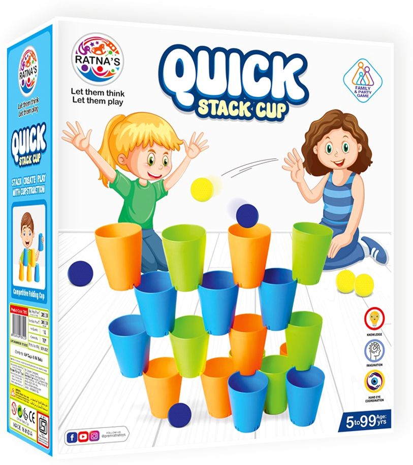 Quick Stack Cup (7812) Stack Create Play with Cupstruction