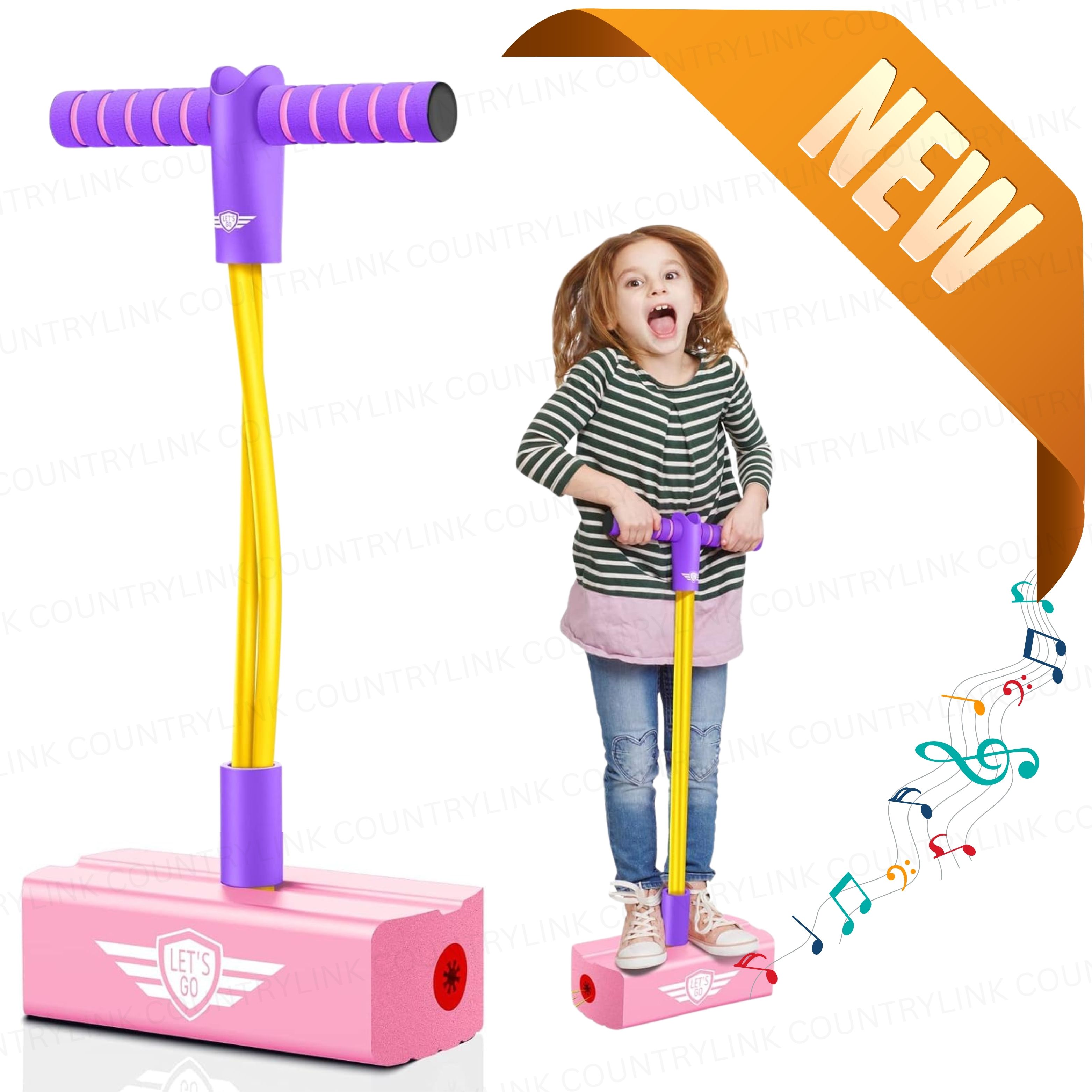 Jumpins Kids Foam Pogo Stick Jump Trainer Safe Balance Fun Activity Toy-image-22