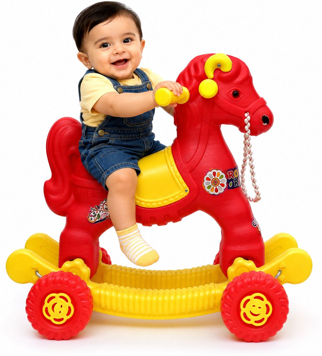 Delux Baby Horse Rider for Kids 1-4 Year Birthday Horse Walker Toys-image-31