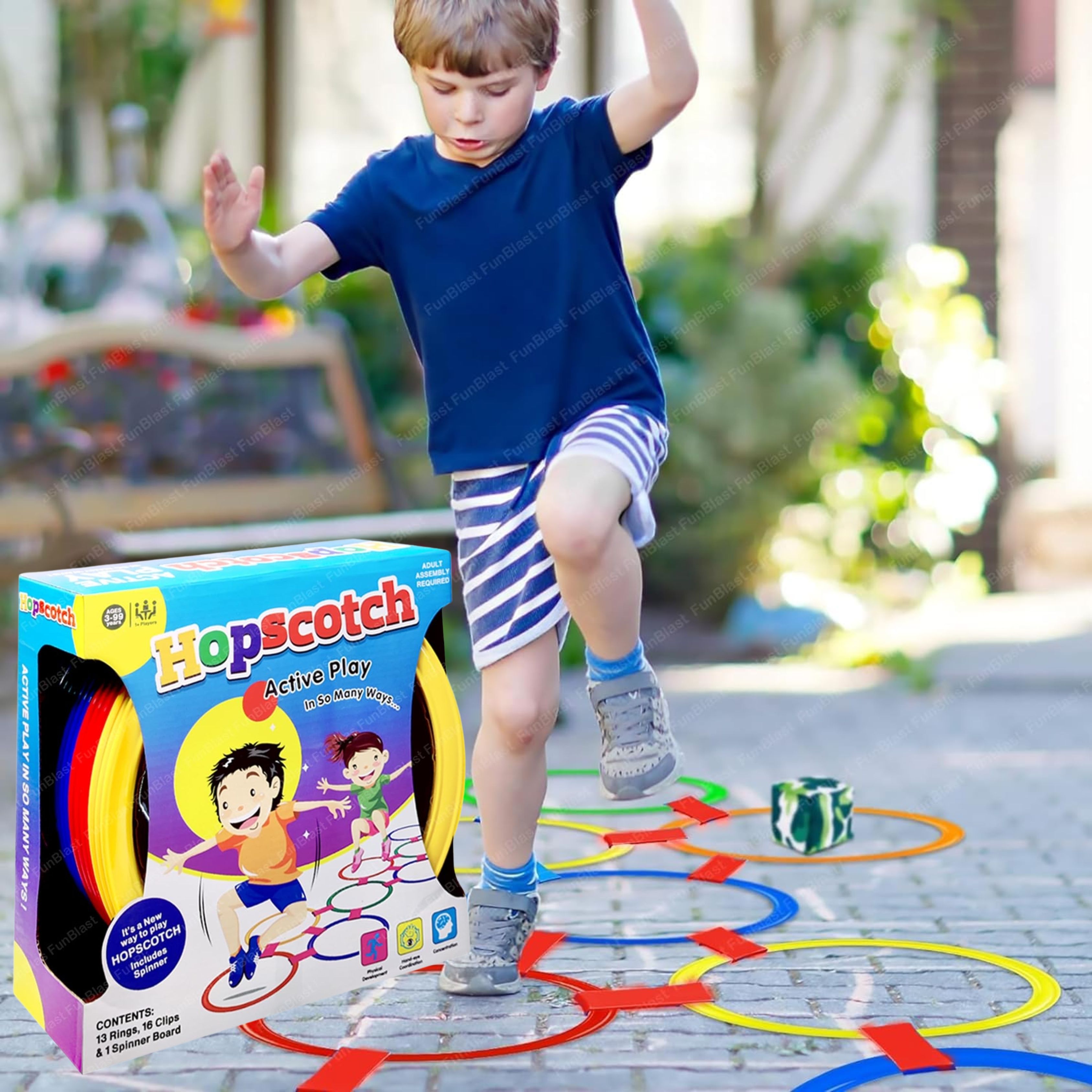 Hopscotch Active Play Game Exercise Children's Sports Ability