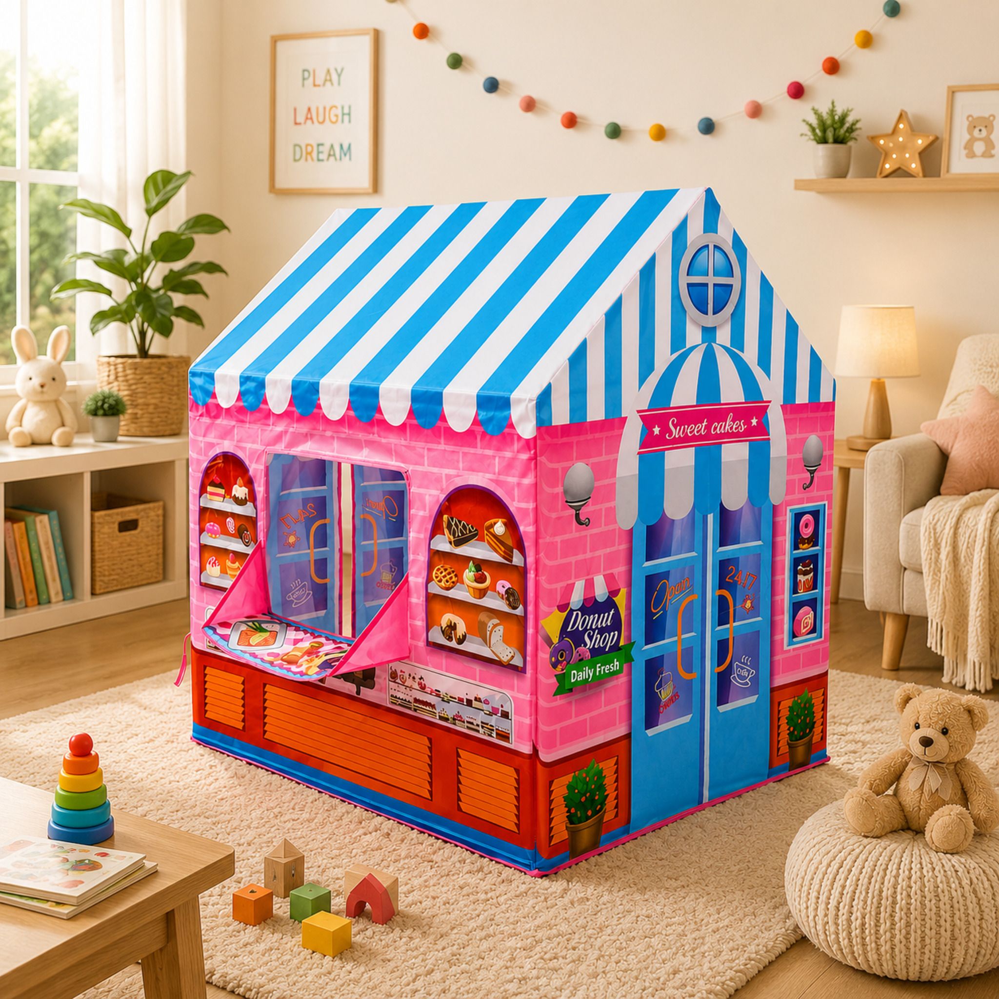 oregon Play House for Kids | Candy House Tent | K1I4 | Bis Approved-picture-41