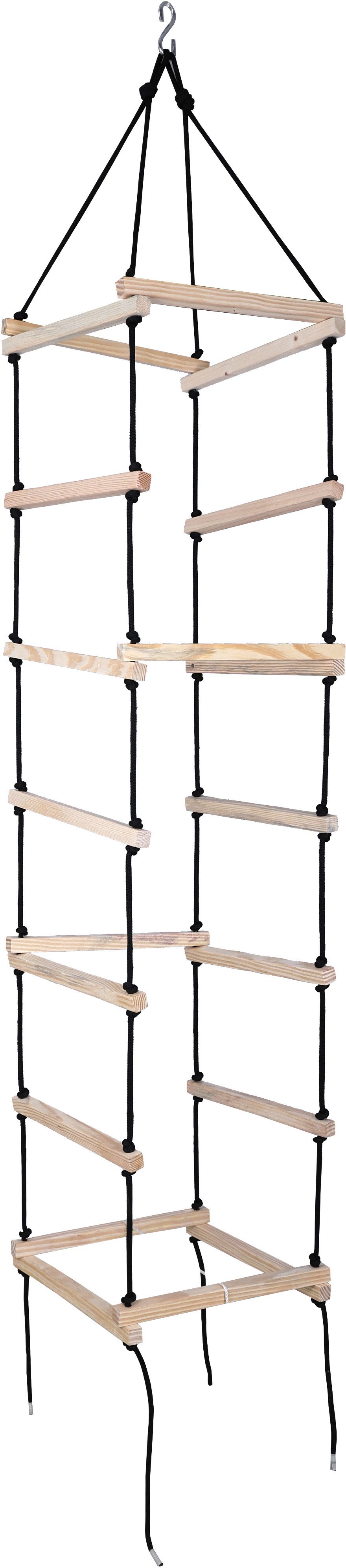 Hanging Squre Ladder for Kids Rope 4-Side Ladder for Kids for Physical Activity