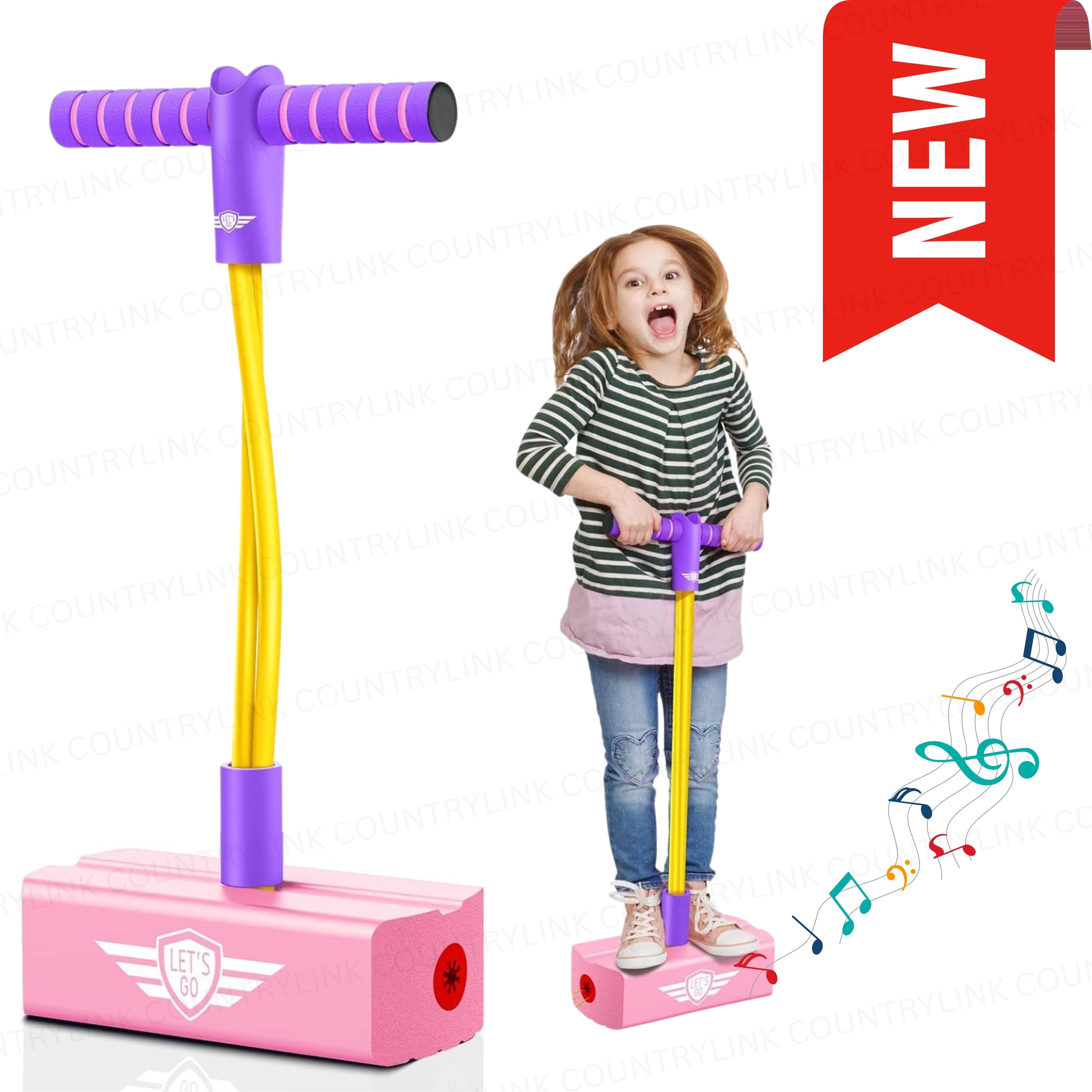 Jumpins Kids Safe Foam Pogo Stick Jump Trainer Balance Fun Indoor Toy-image-11