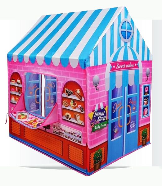 Kids Candy Tent House Portable Play Tent-image-2