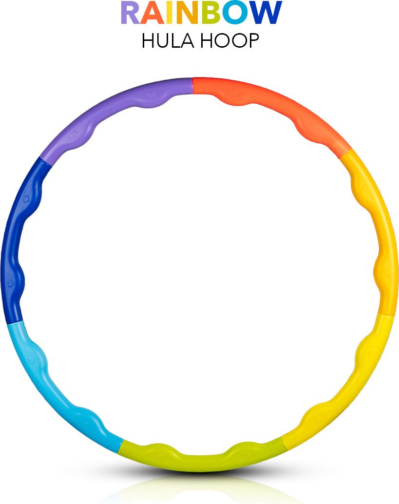 ratnas Hula hoop Rainbow (2344) 7 Pcs Durable, Sturdy Hula Hoop Rings-picture-11