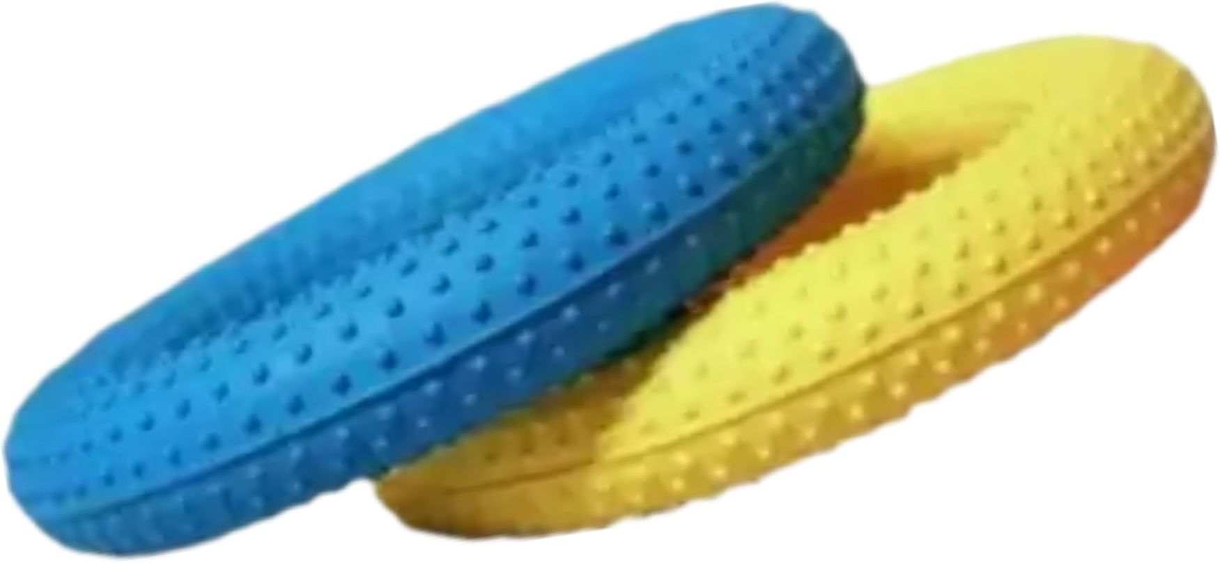 Rubber dotted tennikoit ring tennis ring