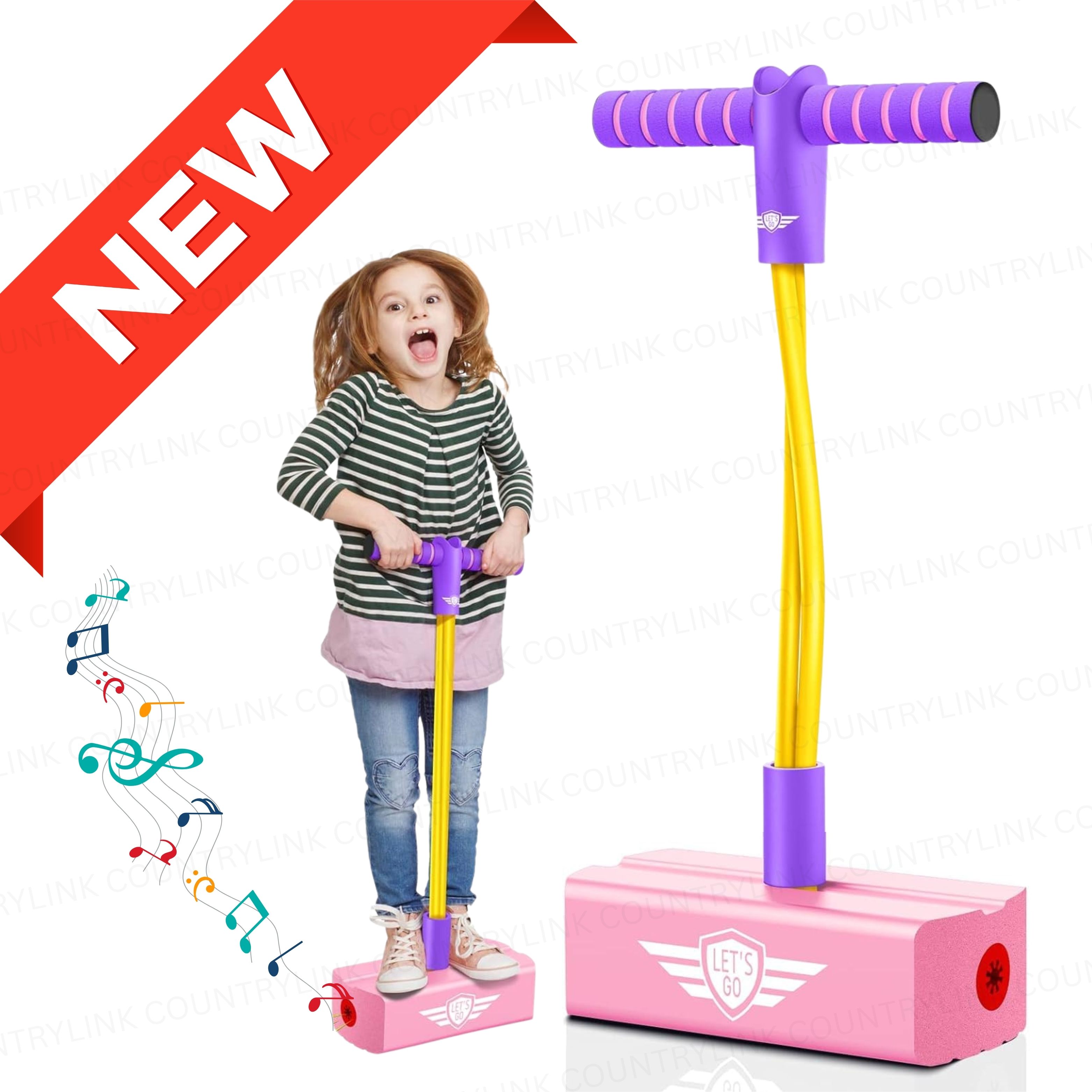 Jumpins Kids Indoor Foam Pogo Stick Balance Trainer Safe Jump Fun Toy-image-12
