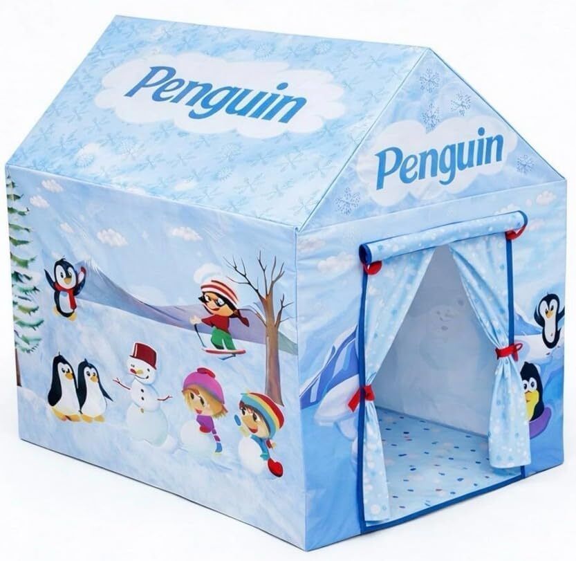 kinjovilla Kids Play Tent House with Spacious Interior | Easy Fold Portable Playhouse-picture-41