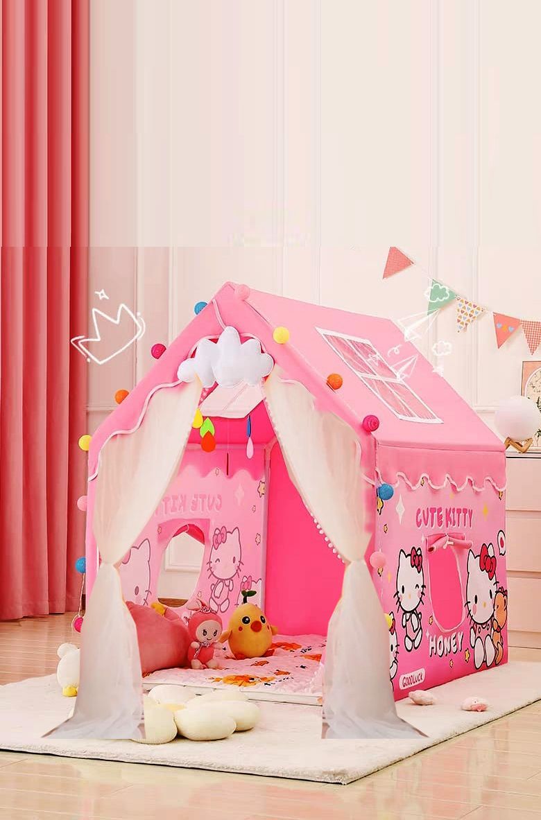 sukan tex Hello Kitty Kids Play Tent – Portable and Easy to Assemble Playhouse-picture-22