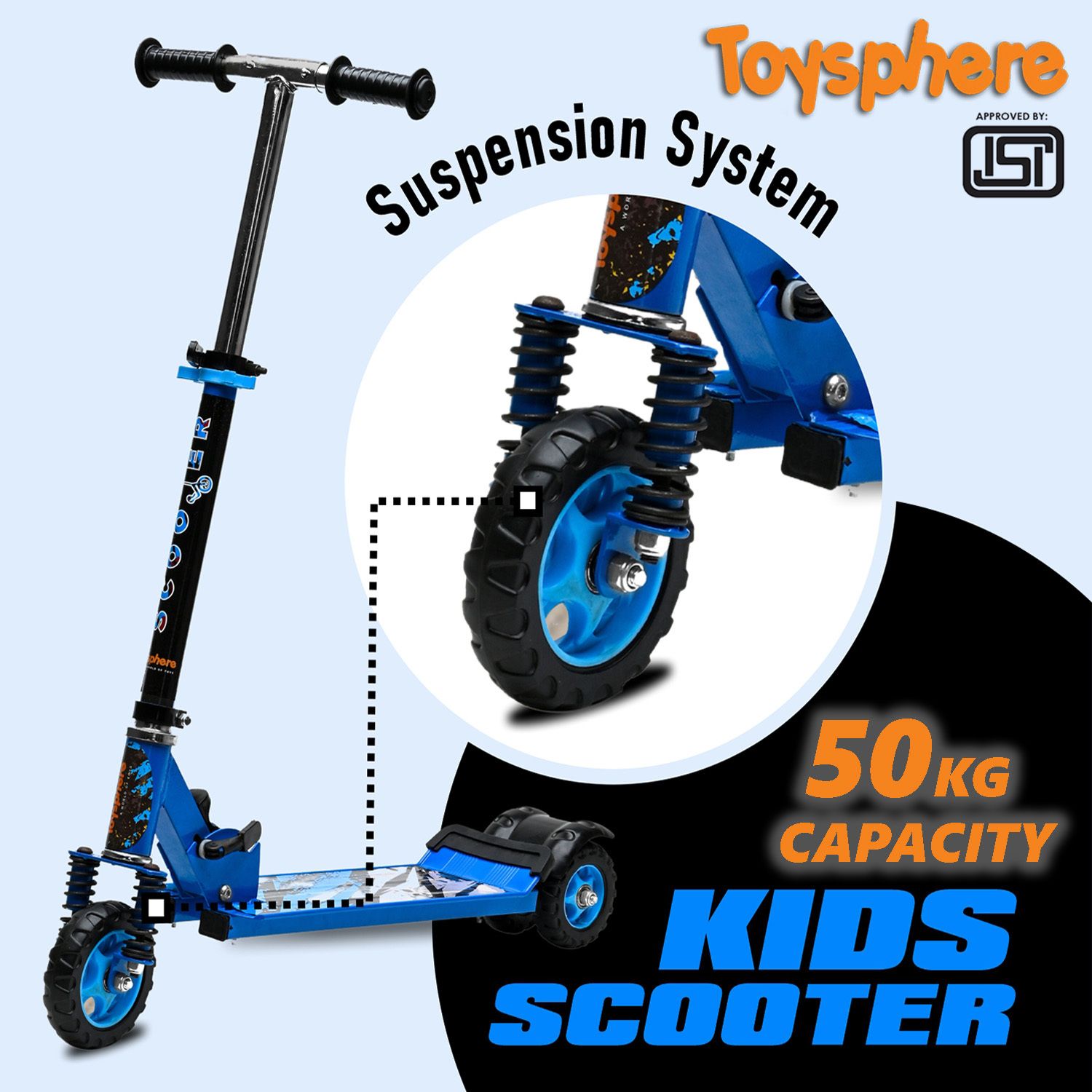 TSC 120 SCOOTER | SUSPENSION SYSTEM KIDS SCOOTER
