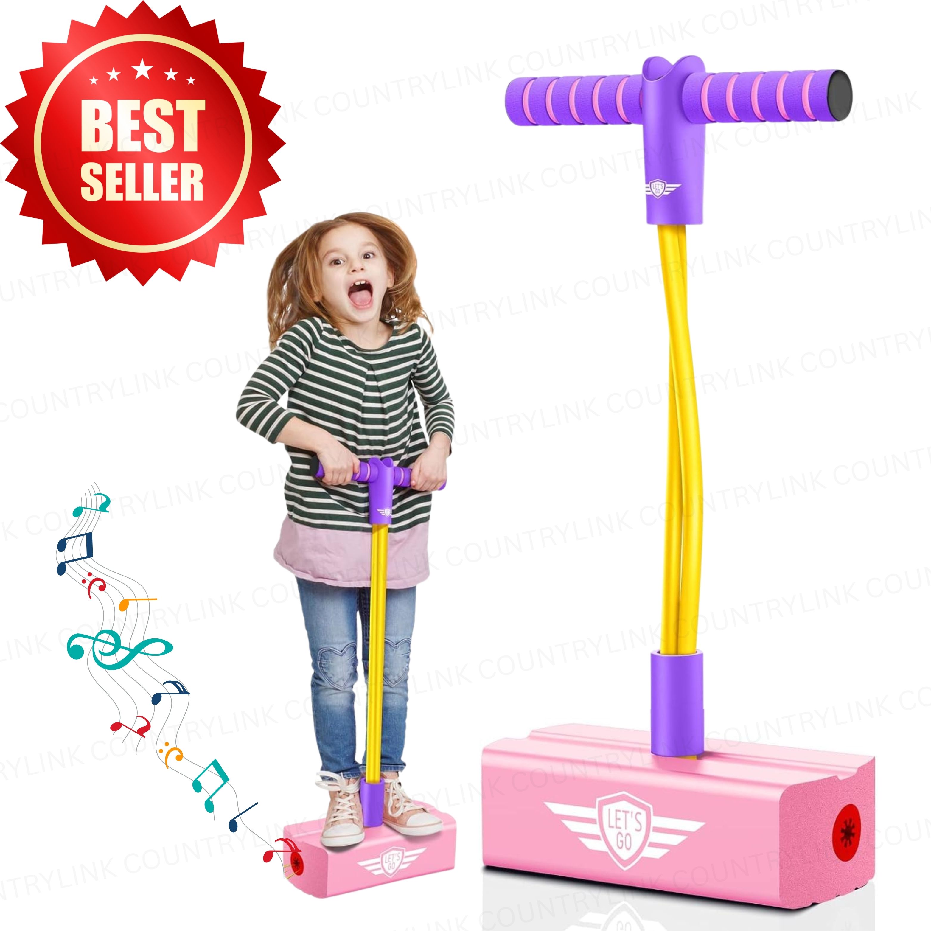 Jumpins Kids Foam Pogo Stick Balance Trainer Jumping Safe Outdoor Toy-image-21