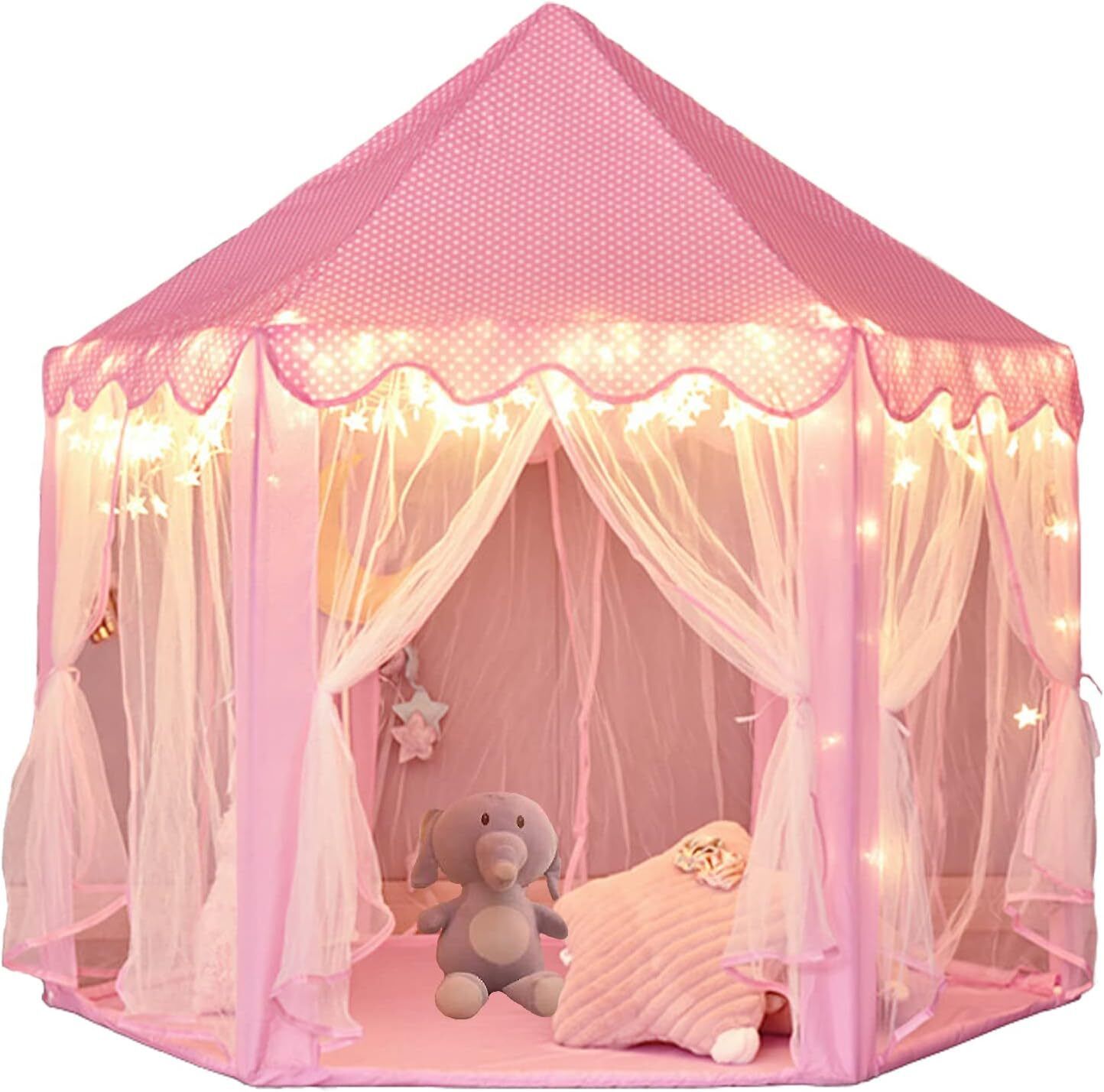 Kids Prince Princess Castle Tent for Kids | Theme Play Tent with for Kids-image-25