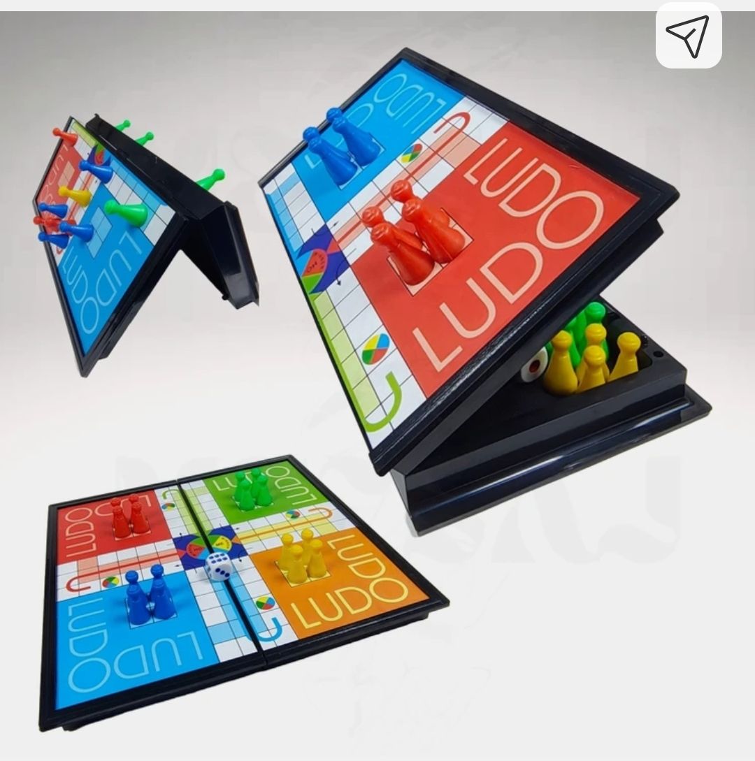 magnetic ludo indoor /outdoor game