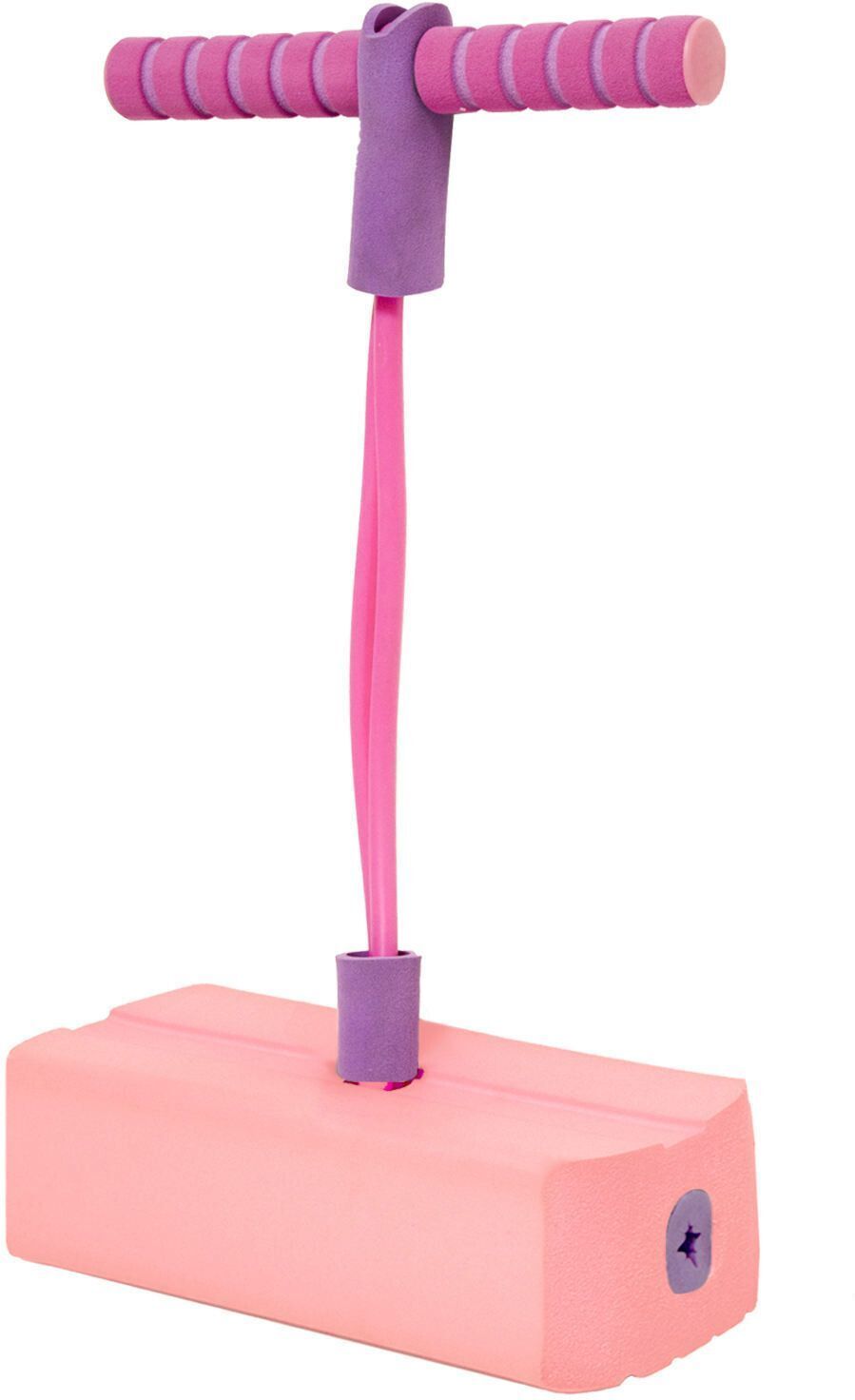 Red Foam Pogo Stick with Yellow Tubes for Kids