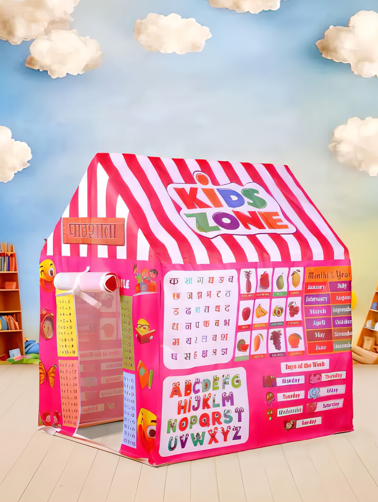shree incorporation Kids Play Tent House for 3 -5 Year Old Girls and Boys (Pathsala)-picture-18