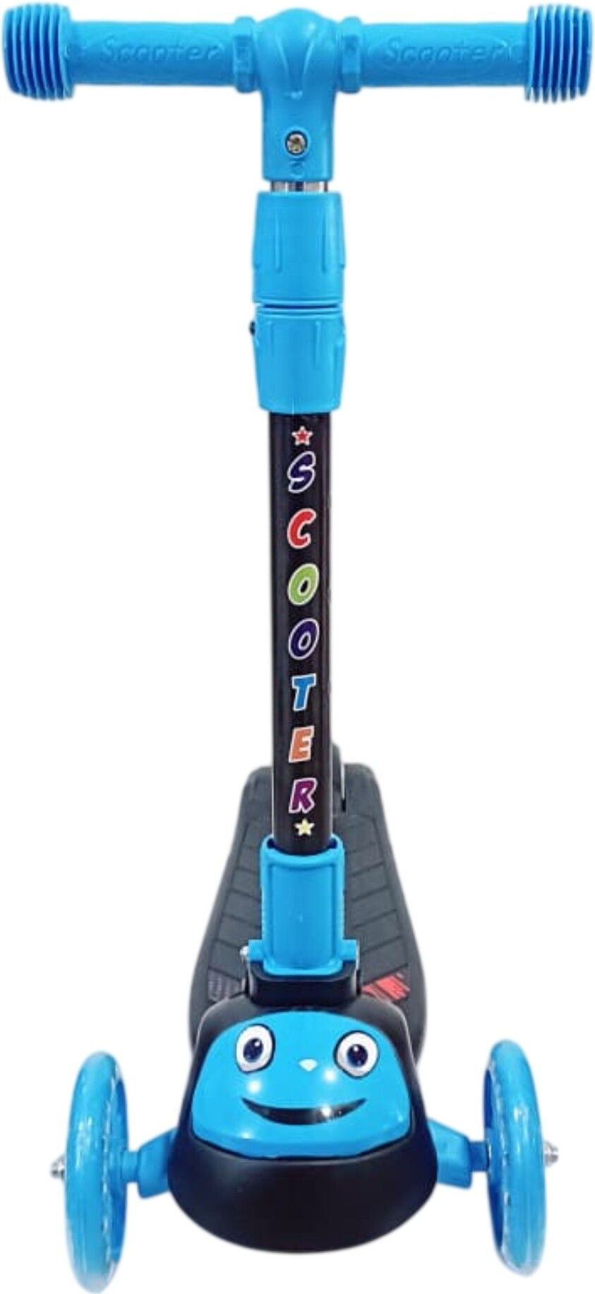 Kids 3-Wheel Kick Scooter with LED Wheels & Adjustable Height Handle-image-46