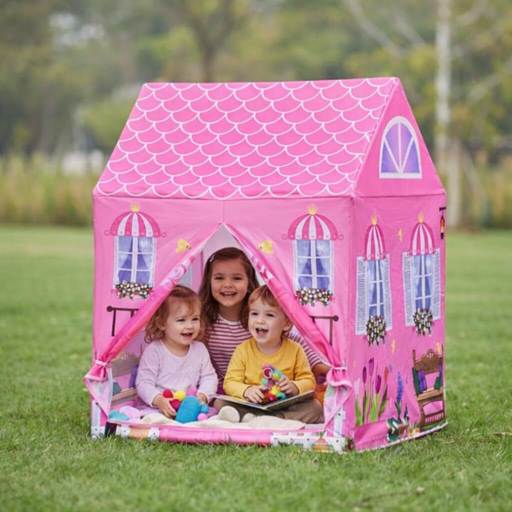Kids Play Tent House with Foldable Portable Design for Indoor Outdoor Fun-image-31