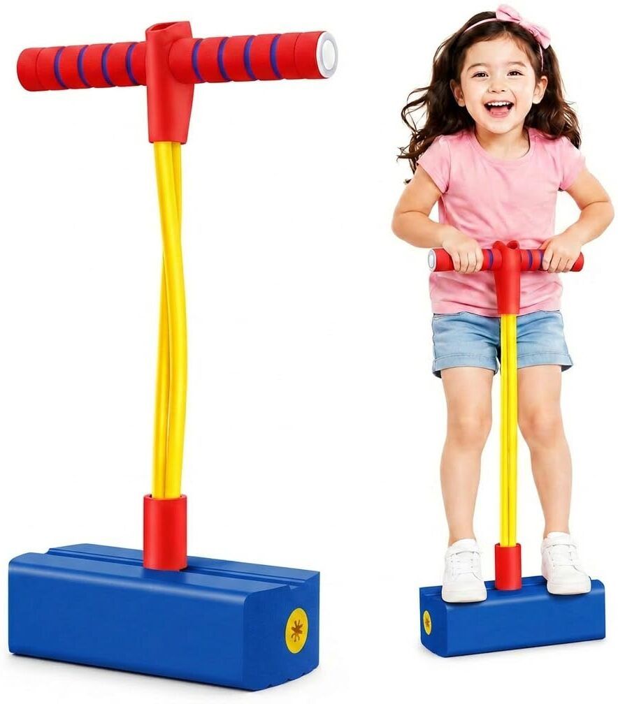 funblast Foam Pogo Jumper Toy for Boys & Girls, Bouncing Stick with Squeaky Sound-picture-25