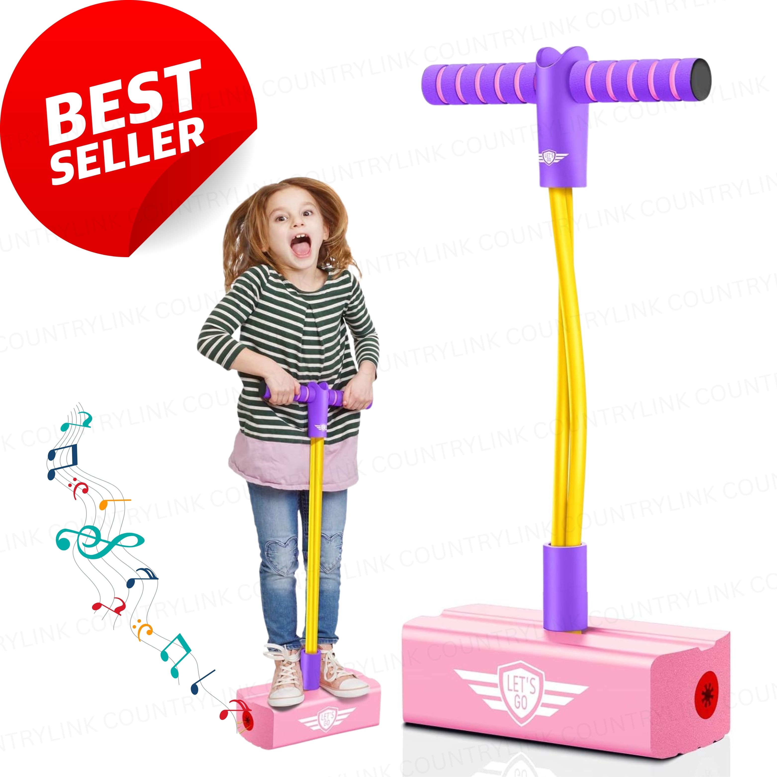 countrylink Jumpins Foam Base Kids Pogo Stick Balance Skill Trainer Indoor Fun Toy-picture-38