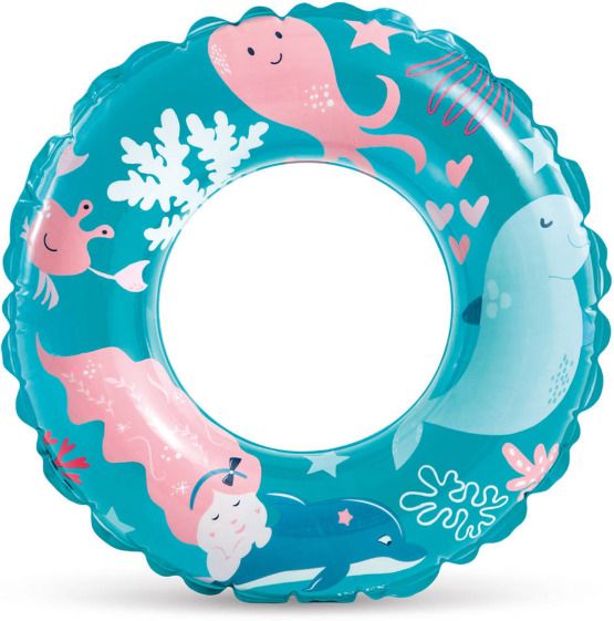 Inflatable Swimming Rings for kids, children TRANSPARENT RINGS-image-7