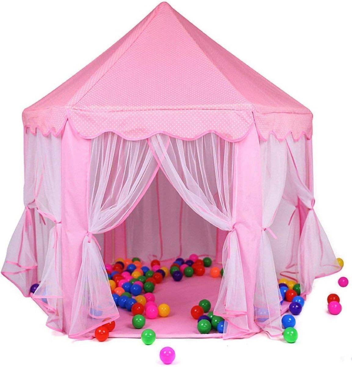jayaansh traders Extremely Light Weight Castle Play Tent House For Kids ( Random colour )-A-picture-17