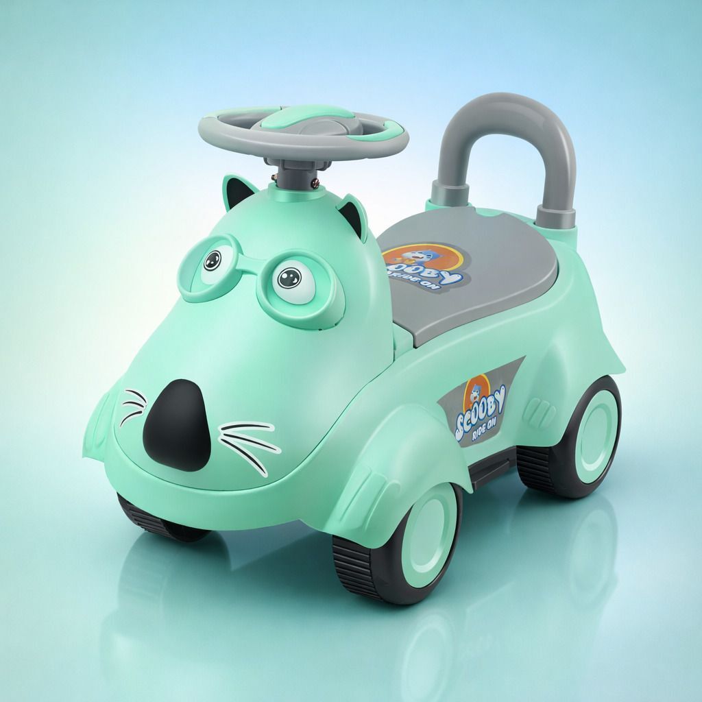 speedfox New One Ride On Toy for Kids | Cute Cartoon Push Car with Back Support-picture-28