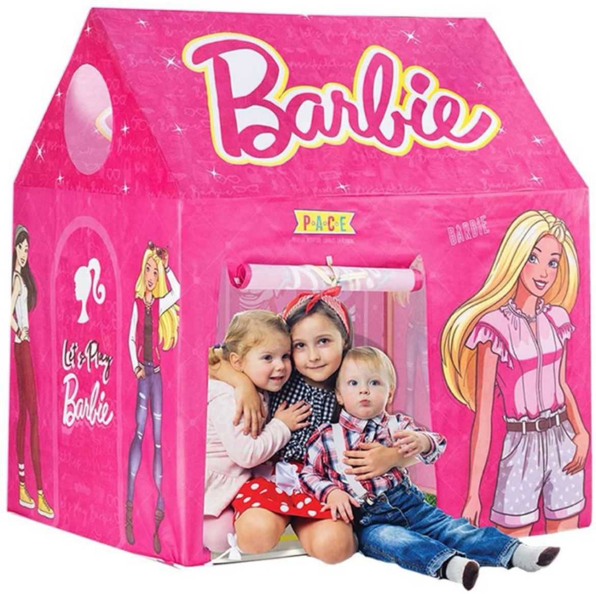 jayaansh traders Barbie Jumbo Tent House Extremely Light Weight Tent House For Kids.-picture-14
