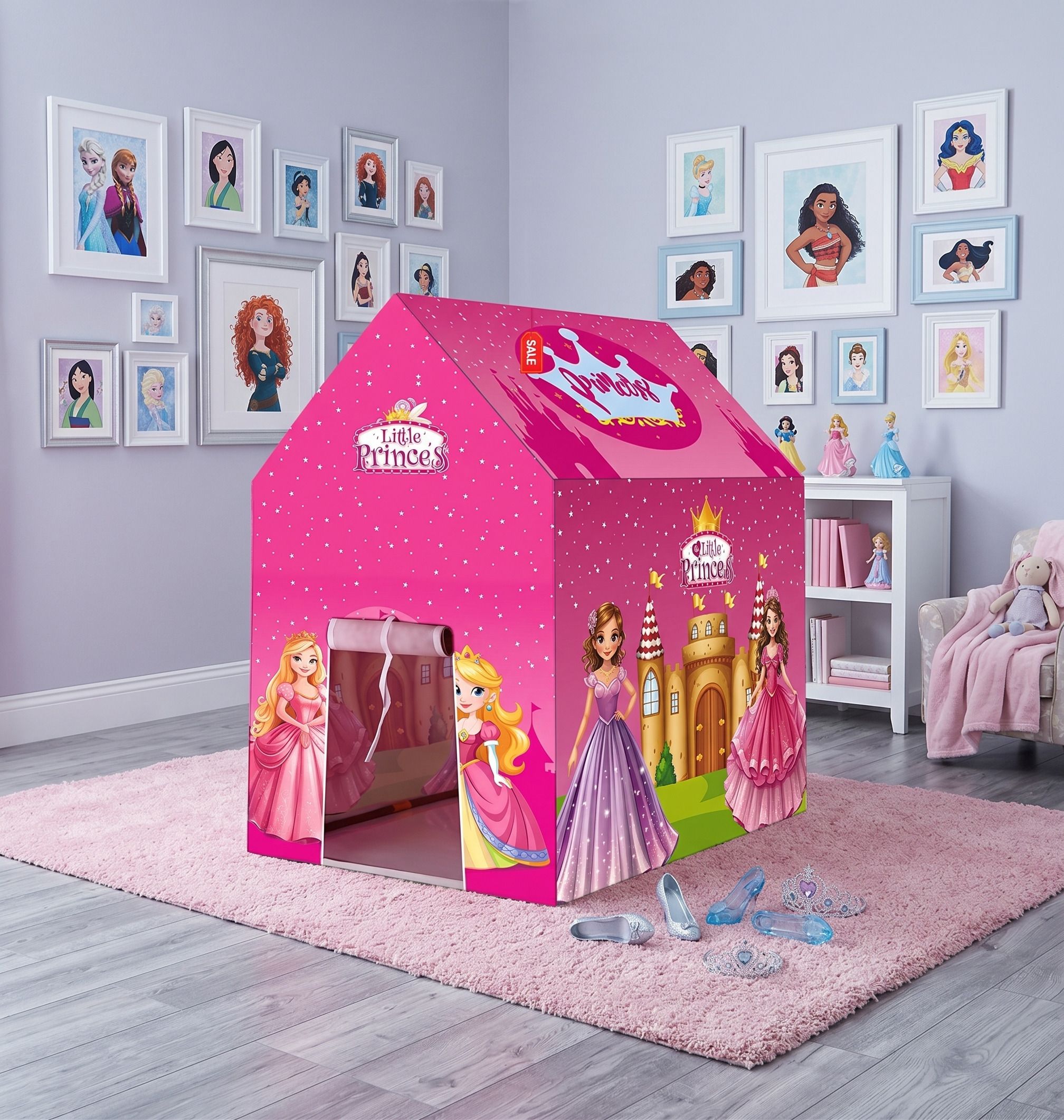 prirenza Little Princess Kids Play Tent House-picture-13