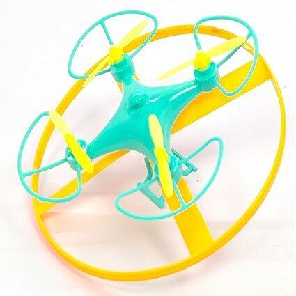 Flying Spinner Disc Toy| Hand-Launch Propeller Disc Drone Toy| Lightweight Throw