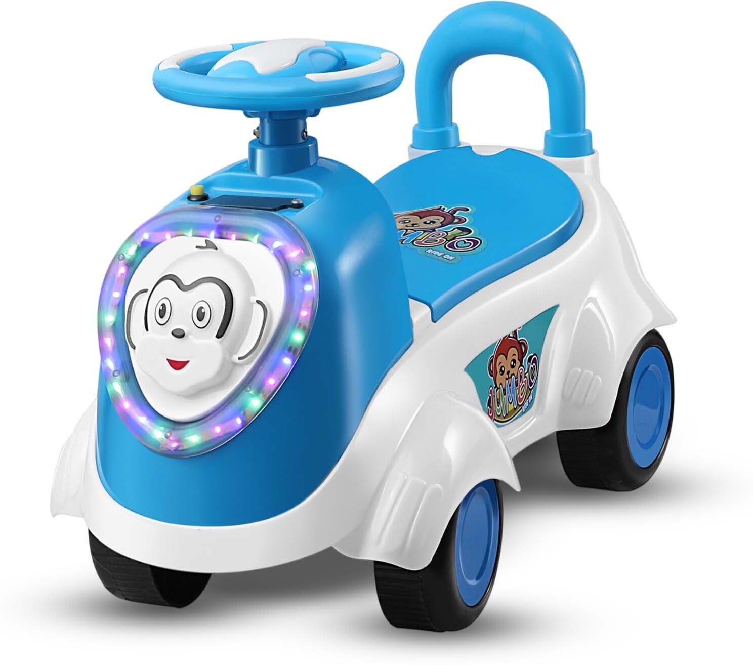 odelee Jumbo Push Rideon Car WithToy Storage & Back Rest For Boys & Girls 3TO5 Years-picture-26