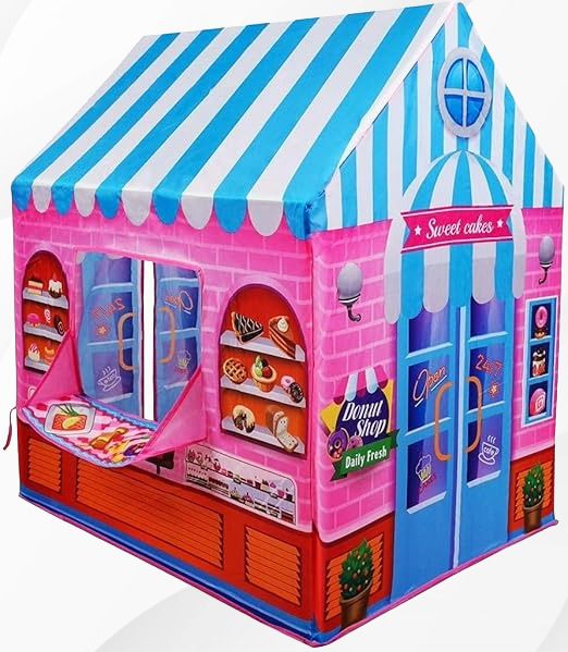 Candy house Kids Play Tent light weight for Kids Girls and Boys-image-1