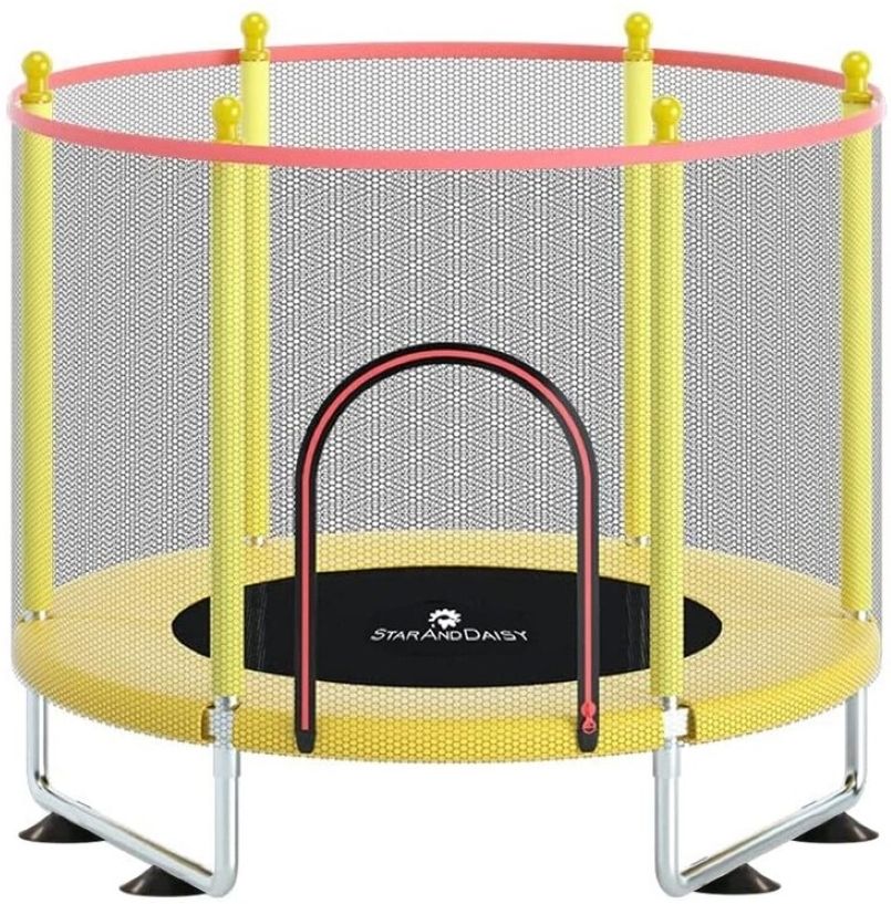 Kids Trampoline with Safety Enclosure Net for Kids-image-21