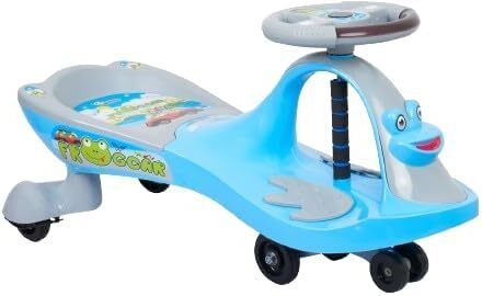 joyride Panda Frog magic Car | musical Rideons & Wagons Non Battery Operated Ride On-picture-24