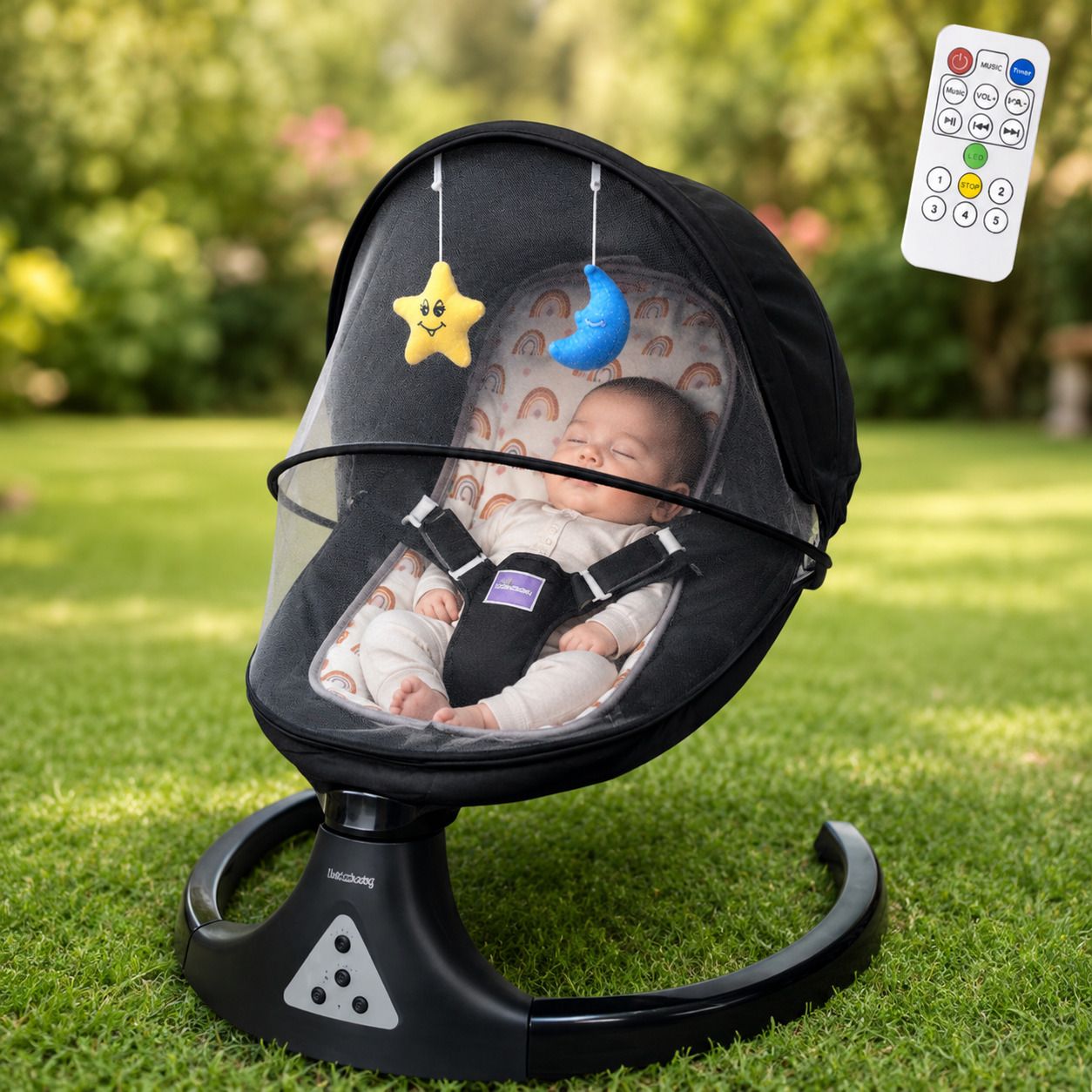 toyify BLACK ELECTRIC CHAIR CRADLE-picture-41