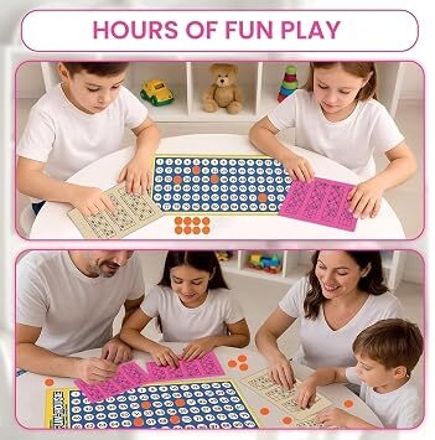 Housie Small Board Game with 120 Tickets, 90 Coins-image-38