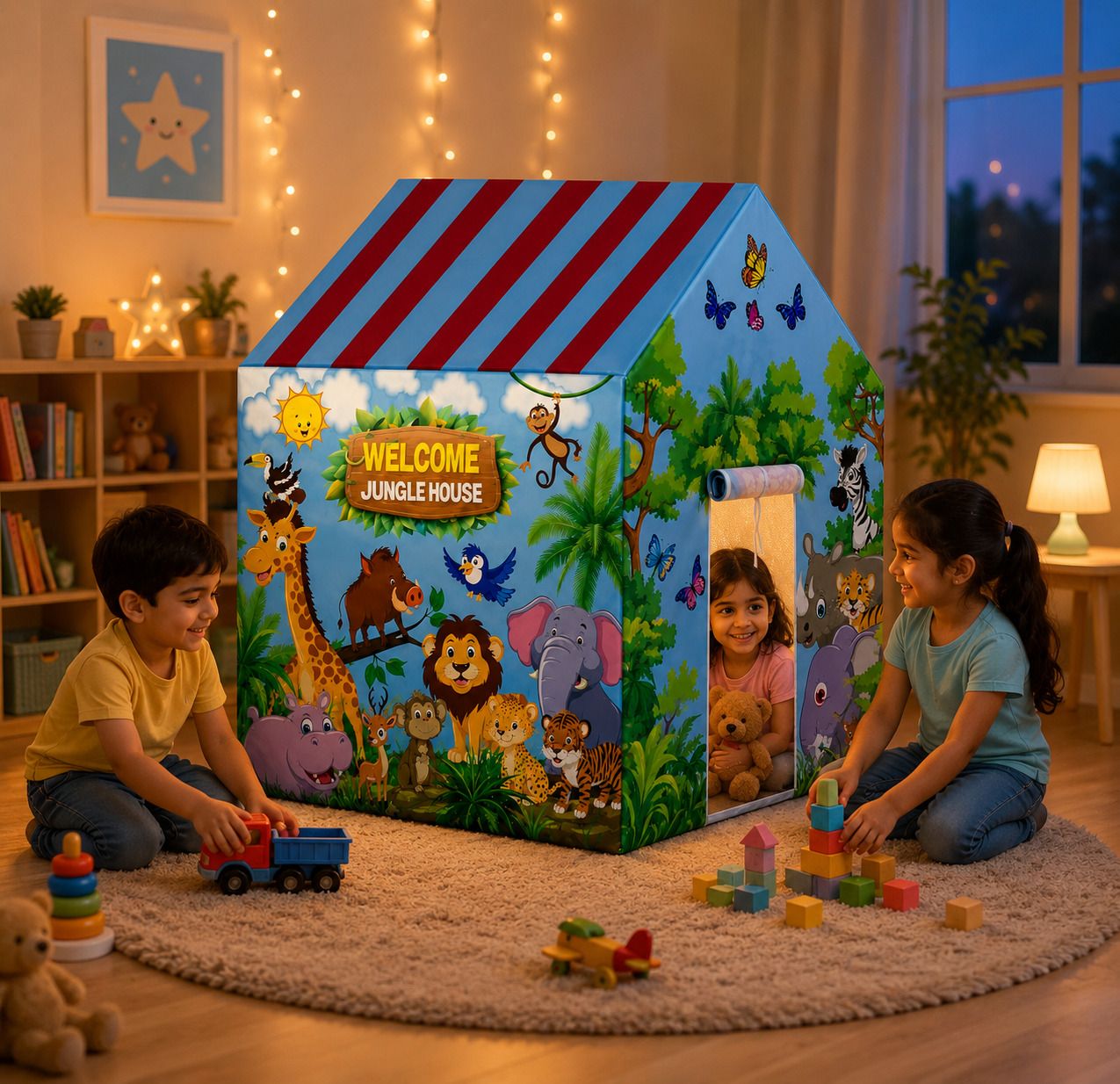 nishtha infinity Premium Jungle House Play Tent-picture-14