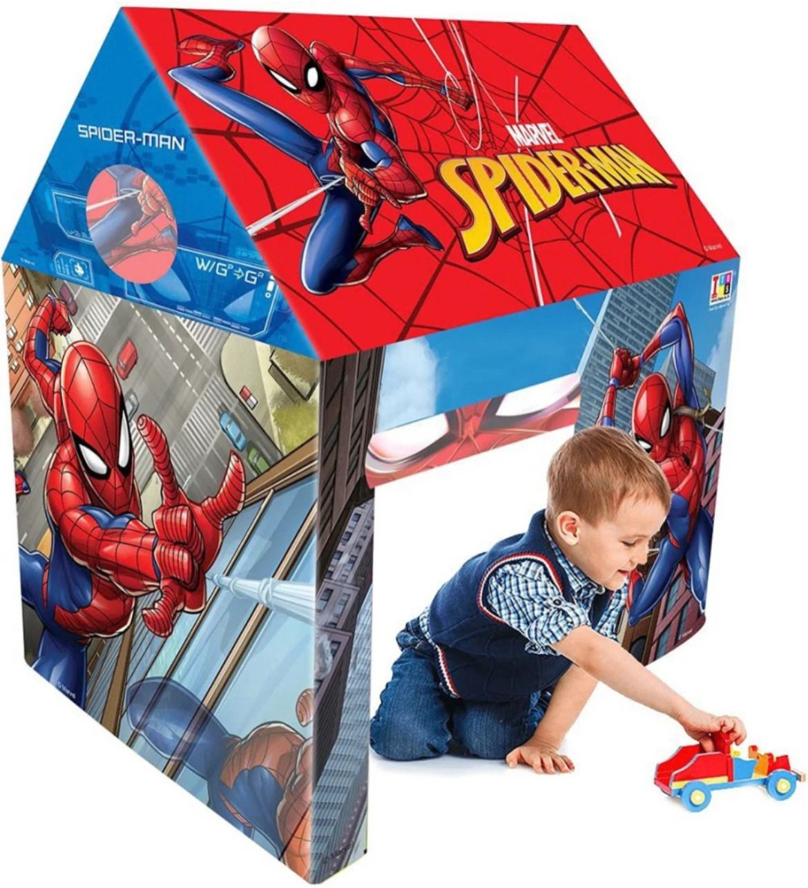 jayaansh traders Spiderman Extremely Jumbo Size Tent House For Kids ( Multicolour )-A-picture-23