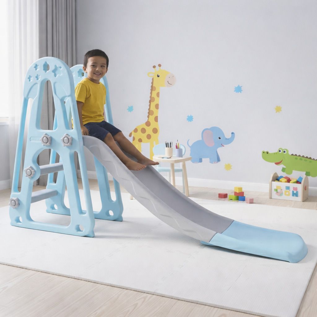 garden slide for kids - super garden slider with extended buffer zone