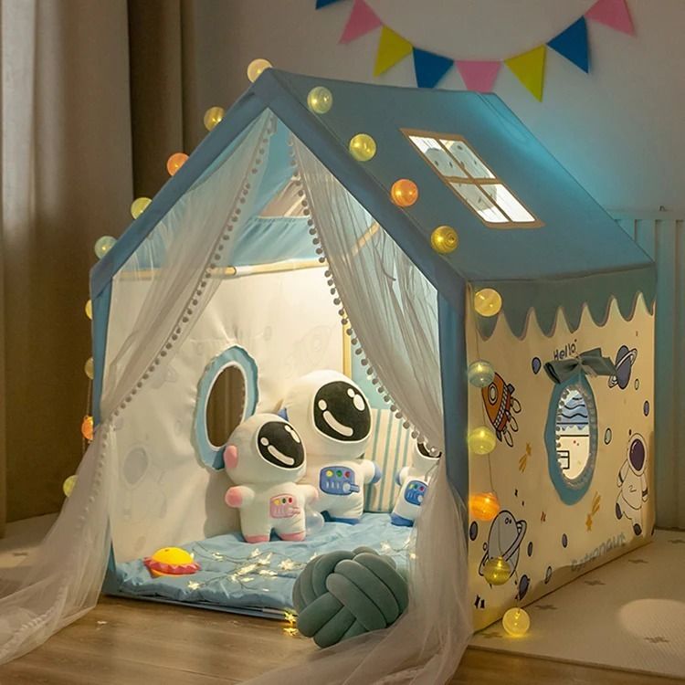 blue city tent house for kids 3 year to 10 year