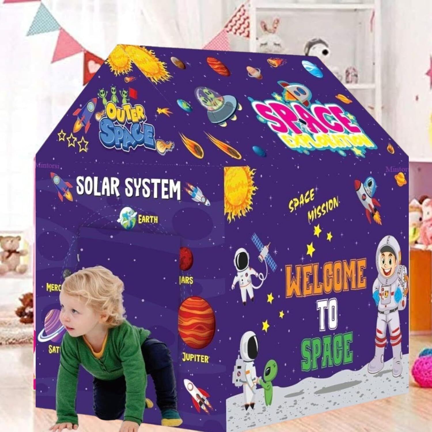 nutriverse Kids Space Adventure Play Tent House-picture-4