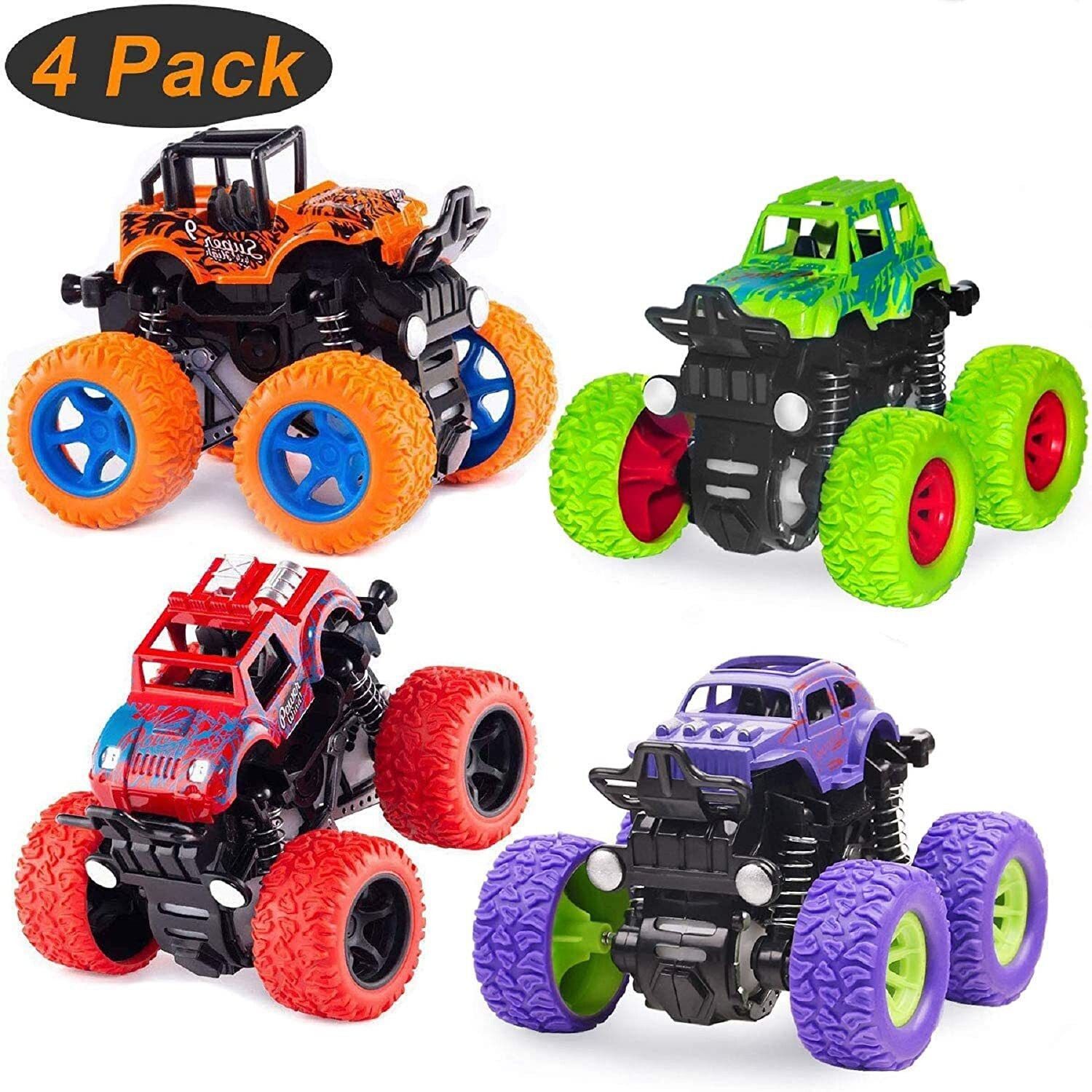 Toy-Monster Truck-Pack of 4